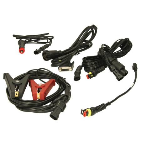 Cablu de citire a erorilor Diagnostic tester cable set tester model: NAVIGATOR TXTs diagnostic environment: AGRI CONSTRUCTION TRUCK main tube and power cables TEXA TEX 3905031