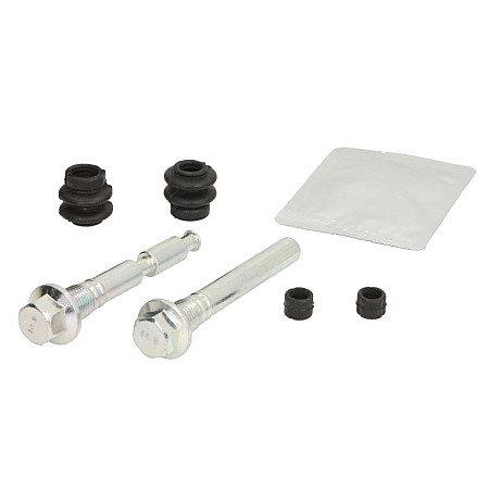 Set bucsi de ghidaj, etrier frana Kit reparare etrier Fata Dreapta/Stanga  DACIA SANDERO II MITSUBISHI MIRAGE / SPACE STAR VI 0.9-1.6 05.12- QUICK BRAKE QB113-0024X