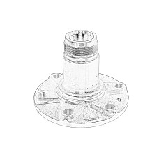 Butuc roata R butuc roata fata Fata OE IVECO 5801564338