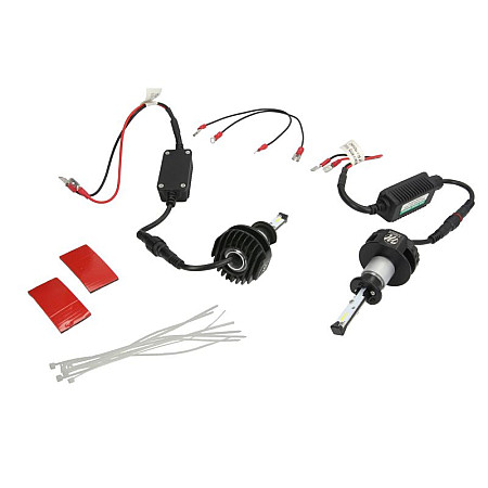 Bec incandescent Light bulb LED 2pcs H1 32V max. 32W light colour white max. 6000K socket type P145S no road approval contains 2 cores M-TECH TULSS1