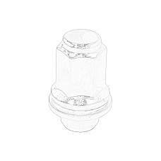 Piulita roata Piulita de roata M12x15 lungime: 375mm flansa plana tip C HYUNDAI H350 LEXUS GS IS I IS II IS SPORTCROSS LS RX MITSUBISHI L200 L200 / TRITON OUTLANDER I 1.0-4.3 03.79- OE TOYOTA 90942-01033