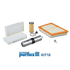 Set filtru de verificare ntreinere BMW 2 F45 2 GRAN TOURER F46 X1 F48 X2 F39 MINI F55 F56 F57 CLUBMAN F54 COUNTRYMAN F60 1.5D/2.0D 09.13- PURFLUX PX KIT16