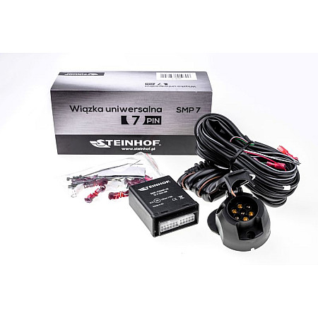 Parte electrica carlig tractare remorcare Wire harness number of pins: 7 universal DS DS 3 DS 4 DS 5 MERCEDES A W168 A W169 A W176 B SPORTS TOURER W245 B SPORTS TOURER W246 W242 C T-MODEL S203 C W203 07.95- STEINHOF STSMP-7