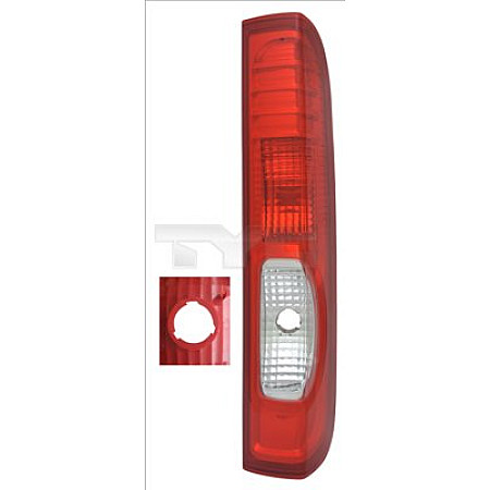 Stop spate Lampa spate Dreapta priza cu 3 caneluri NISSAN PRIMASTAR OPEL VIVARO A RENAULT TRAFIC II 1.9D-2.5D 02.01- TYC TYC 11-12383-01-2