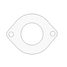 Garnitura, carcasa termostat Coolant thermostat gasket LANDINI 9880 9880 HC PERKINS 36834152