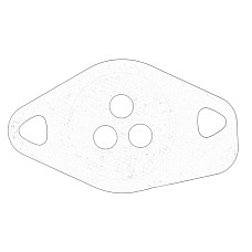 Garnitura, ventil AGR Garnitura valvei EGR ALFA ROMEO 147 159 FIAT BRAVO II CROMA SEDICI 1.9D 06.05-12.14 OE FIAT 55226183