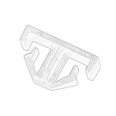 Suport, grila readiator Montare pe gratar SCANIA PGRT 06.04- OE SCANIA SCA1805399