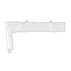 Suport, bara protectie Suport bara Fata Stanga AUDI A8 D3 2.8-6.0 05.03-07.10 OE VW 4E0 807 283B