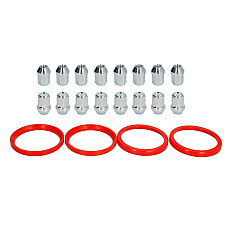Trusa de montare a jantei de aliaj Fitting kit R 76x641 N M12x15 K19 CLOSED 1 kit / 4 wheels - B/N qty 16 MAK MAK 8000000302