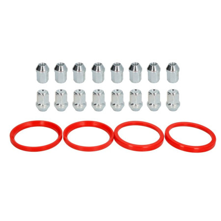 Trusa de montare a jantei de aliaj Fitting kit R 76x641 N M12x15 K19 CLOSED 1 kit / 4 wheels - B/N qty 16 MAK MAK 8000000302