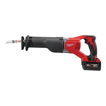 Ferastrau Blade saw power supply: battery-powered blade M18 BSX-402C 18V 4Ah Li-Ion packaging: plastic suitcase 1pcs battery included charger included kit contains: blades MILWAUKEE 4933447285