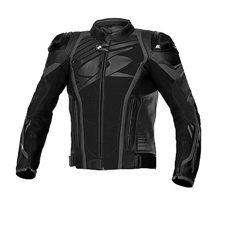 Jachete din piele Jackets sports SPYKE ARAGON EVO colour neagra size 48 SPYKE 110310/10101/48