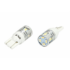Bec incandescent LED light bulb LED 2pcs W5W 12V max. 22W light colour cool white max. 6000K socket type W2.1x9.5d no road approval for vehicles without CAN-Bus M-TECH TULB807W