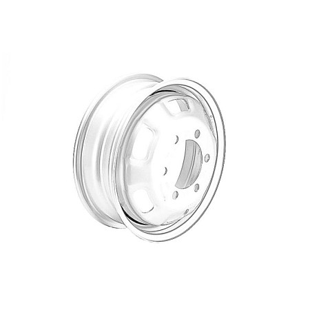 Janta otel camion 5.00x16 6x170 ET: 115 Janta din otel otel Argintiu OE IVECO 504003566