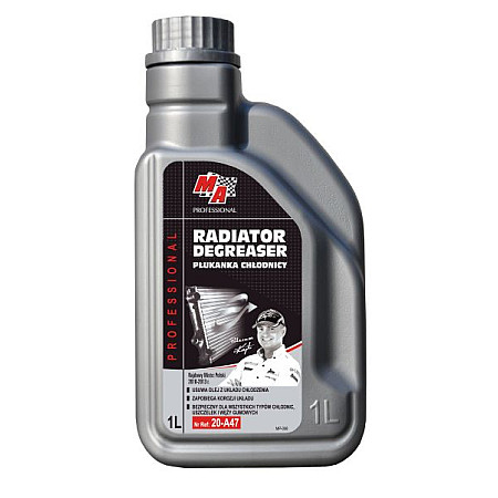 Solutie curatare, sistem racire Solutie etansare sistem de racire 20-A47 aplicatie: radiatoare sistem de racire a motorului  indeparteaza: depozite de petrol MA PROFESSIONAL MA 20-A47