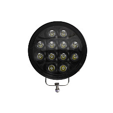 Lumini Work light cree led number of diodes: 12 power max: 72W voltage: 12/24/30V with road approval road approval R112 R10 IP67 CE ROHS waterproof shape Round length225mm width225mm height240 M-TECH TUOLOWLBC157