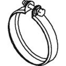 Colier, sistem de esapament Clema de esapament 151mm-127mm otel inoxidabil VOLVO FM D11C330-D13C460 09.05- DINEX DIN80918