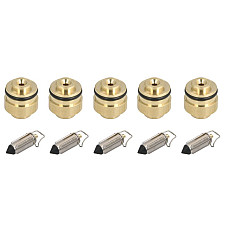 Cui poantou Carburettor needle valve with a socket quantity per packaging:5pcs KAWASAKI ZX ZX-7R ZX-9R ZZR 98-1200 1988-2005 TOURMAX FVS-401/5
