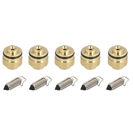 Cui poantou Carburettor needle valve with a socket quantity per packaging:5pcs KAWASAKI ZX ZX-7R ZX-9R ZZR 98-1200 1988-2005 TOURMAX FVS-401/5
