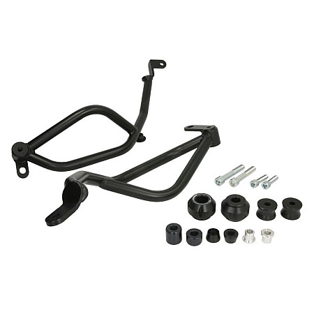 Crash Pad Engine cover engine bars RD Moto colour neagra YAMAHA XTZ 700 2019-2022 RDMOTO RDM-CF139KD