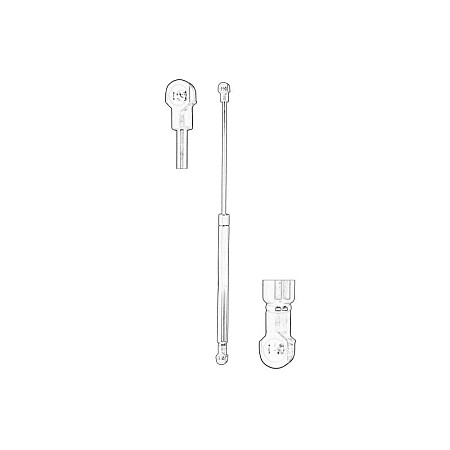 Amortizor Arcul cu gaz arcul cu gaz de pat 375 VOLVO OE VOLVO VO82072021