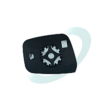 Sticla oglinda, oglinda retrovizoare exterioara Sticla oglinda laterala Dreapta convexa incalzita NISSAN PATHFINDER III 08.10- SPJ SPJL-0704