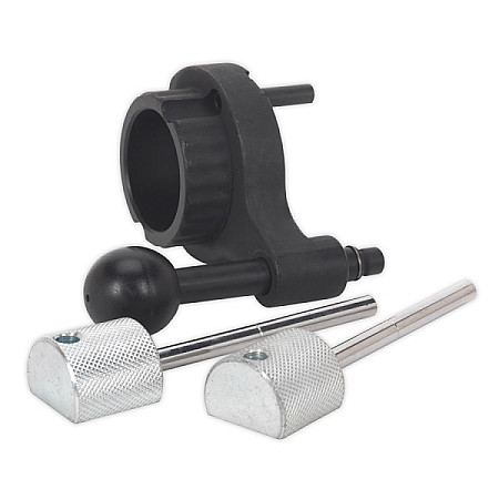 Trusa distributie SEALEY Set of tools for camshaft servicing AUDI SEAT SKODA VW 1.4D/1.6D/2.0D timing belt OE: T10490 T10492 SEALEY SEA VSE2090
