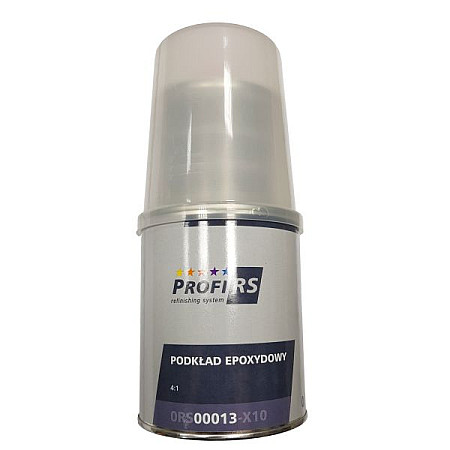 Grund / Primere Grund epoxi gri 1L intaritor tip de pulverizare: pistol proportii: 4:1 aplicatie pentru suprafata: Caroseria auto sasiu diluant cod referinta: 0RS-WR400-X05 PROFIRS 0RS-00013-X10