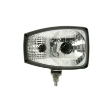 Far Headlamp R H4/PY21W/W5W manual insert colour: chromium-plated indicator colour: transparent CATERPILLAR TH WESEM RGV1B.52410.01