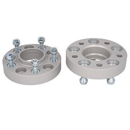 Distantiere de roti Wheel spacer - 2 pcs 5x120 thickness: 30mm locating hole diameter: 725mm PRO-SPACER series - 7 fitting elements included - Yes - natural EIBACH S90-7-30-002