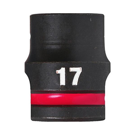 "Tubulare si accesorii Socket impact Hexagonal 1/2"" metric size: 17 mm finish: neagra" MILWAUKEE 4932480311
