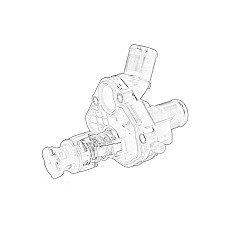 Termostat,lichid racire Termostat sistem racire CITROEN C3 AIRCROSS II C3 III OPEL CORSA F CROSSLAND X CROSSLAND X /LAND PEUGEOT 2008 I 208 I 208 II 1.2 07.16- OE PEUGEOT 9811034680