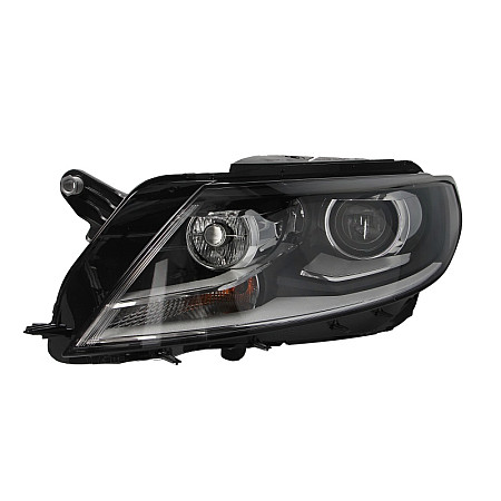 Far Lampa frontala Stanga bi-xenon D3S/H7 automat fara motoras culoare insert: negru culoare semnalizator: portocaliu VW CC B7 -12.16 MAGNETI MARELLI 711307024164