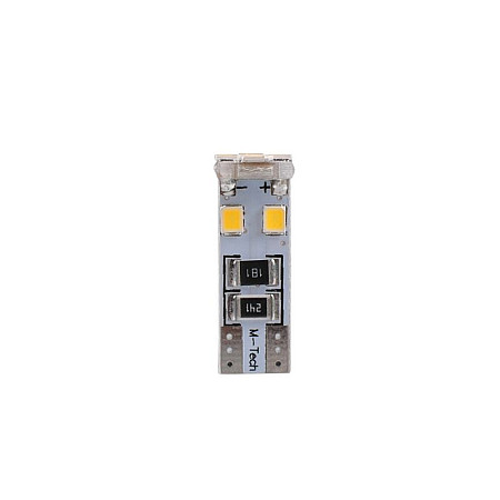 Bec incandescent LED light bulb LED 2pcs W5W 12V max. 064W light colour white socket type W21X95D no road approval for vehicles with CAN-Bus M-TECH LB312W