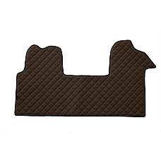 Covor compartiment picioare F-CORE pe intregul etaj scaun dublu pasager 1 + 2 cantitate in set 1 szt. material - eco-piele / velours culoare - maro NISSAN NV400 OPEL MOVANO B RENAULT MASTER III 02.10- F-CORE F-CORE GL02 BROWN