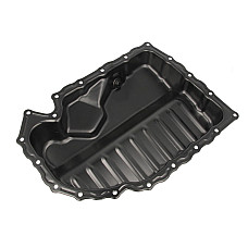 Baie de ulei lower part steel AUDI A3 TT SEAT ALTEA LEON TOLEDO III SKODA OCTAVIA II SUPERB II YETI VW EOS GOLF V JETTA III JETTA IV PASSAT B6 SCIROCCO III 1.8/2.0 09.04- BLIC 0216-00-9539470P