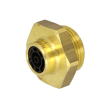 Cap de cuplare Montare TEKALAN drept M18x15 metal cantitate: 1buc SIRIT 2800060402215