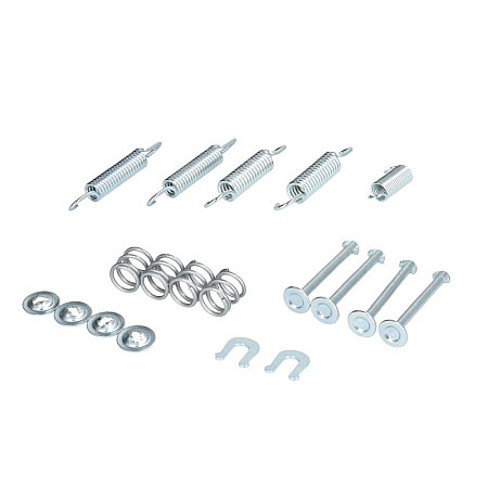 Set accesorii, sabot de frana Set de montaj pantofi de frana AKEBONO NISSAN PATROL GR IV TOYOTA LAND CRUISER LAND CRUISER 80 2.8D-4.2D 03.69-02.98 QUICK BRAKE QB105-0870