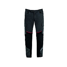 Imbracaminte de protectie si de lucru Pantaloni HOUSTON lung marime: M gramaj: 310g/m culoare: gri/negru/rosu SPARCO TEAMWORK 02401 GSRS/M