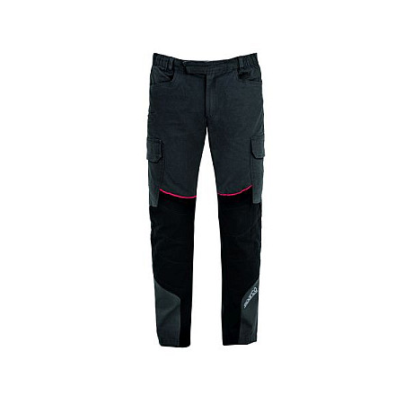 Imbracaminte de protectie si de lucru Pantaloni HOUSTON lung marime: M gramaj: 310g/m culoare: gri/negru/rosu SPARCO TEAMWORK 02401 GSRS/M