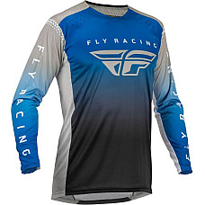 Camasa off-road T-shirt off road FLY RACING LITE colour neagra/blue/grey size S FLY FLY 376-721S