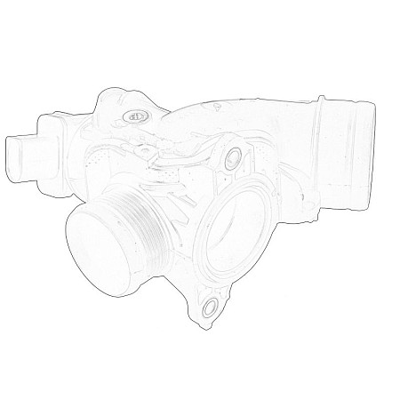 Furtun ear supraalimentare Air inlet pipe AUDI A4 ALLROAD B8 A4 B8 A5 A6 C7 Q5 2.0D 09.13-09.18 OE VW 04L 129 635D