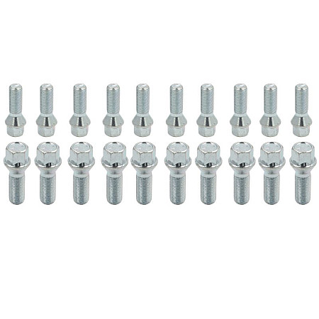 Trusa de montare a jantei de aliaj Fitting kit BOLT-KIT B M14x15x32 K17 B42 1 kit / 4 wheels - B/N qty 20 MAK MAK 8000000942