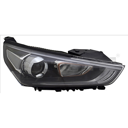 Far Lampa frontala Dreapta H7/HB3 electric cu motor culoare insert: maro HYUNDAI IONIQ 10.16- TYC TYC 20-16289-25-2
