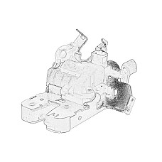 Incuietoare haion Boot lid lock with micro-switch AUDI A3 A4 B9 A5 A8 D5 E-TRON Q2 Q5 Q7 Q8 SEAT ATECA SKODA KAMIQ KODIAQ SUPERB III 01.15- OE VW 4M0 827 506D