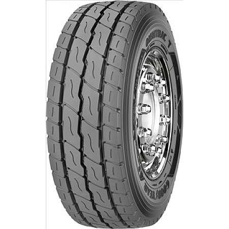 Anvelopa semiremorca LKW 577500 OMNITRAC T HL GOODYEAR Anvelopa camion Semiremorci 3PMSF M+S 164K etichete: Din data de 01.05.2021: eficienta combustibil - C aderenta pe teren umed - B clasa de masurare a zgomotului GOODYEAR 385/65R22.5 CGO OMT T
