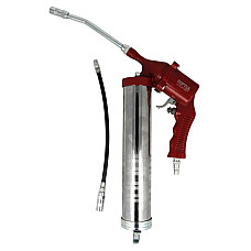 Aparate de distribuire vaselina TOPTUL Gresor pneumatic capacitate 400 cu furtun flexibil 300mm presiune 42-103 bari TOPTUL JGAE0204