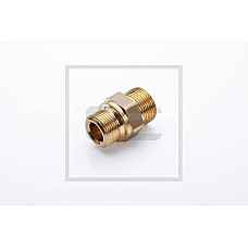 Inbinare,tubulatura aer comprimat Racorduri de furtun drept M24x15 exterior M22x15 exterior dimensiune cheie 27 lungime:41 PETERS 120.018-00
