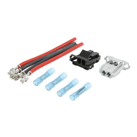 Kit repar. cabluri, ventilat. habitaclu(sist.preincalz.motor Fir de cablu pentru suflanta interioara 100mm cu terminal gri si negru cu terminal negru FIAT GRANDE PUNTO ALFA ROMEO MITO FIAT DOBLO DOBLO CARGO 0.9-2.0D 06.05- SENCOM SEN503090S