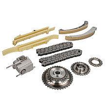 Chit lant de distributie Timing set chain + sprocket BMW 3 E36 5 E34 5 E39 7 E38 LAND ROVER RANGE ROVER II OPEL OMEGA B 2.5D 09.91-05.04 HEPU HEP21-0477